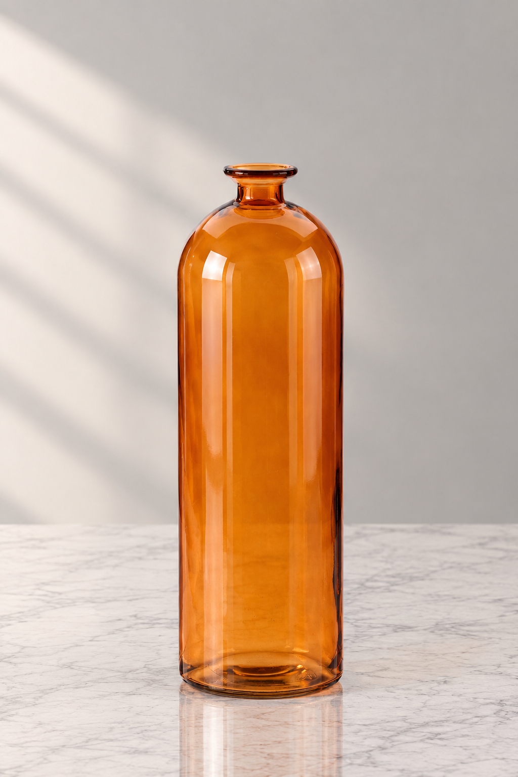 Bouteille en verre ambré en location - photo 1