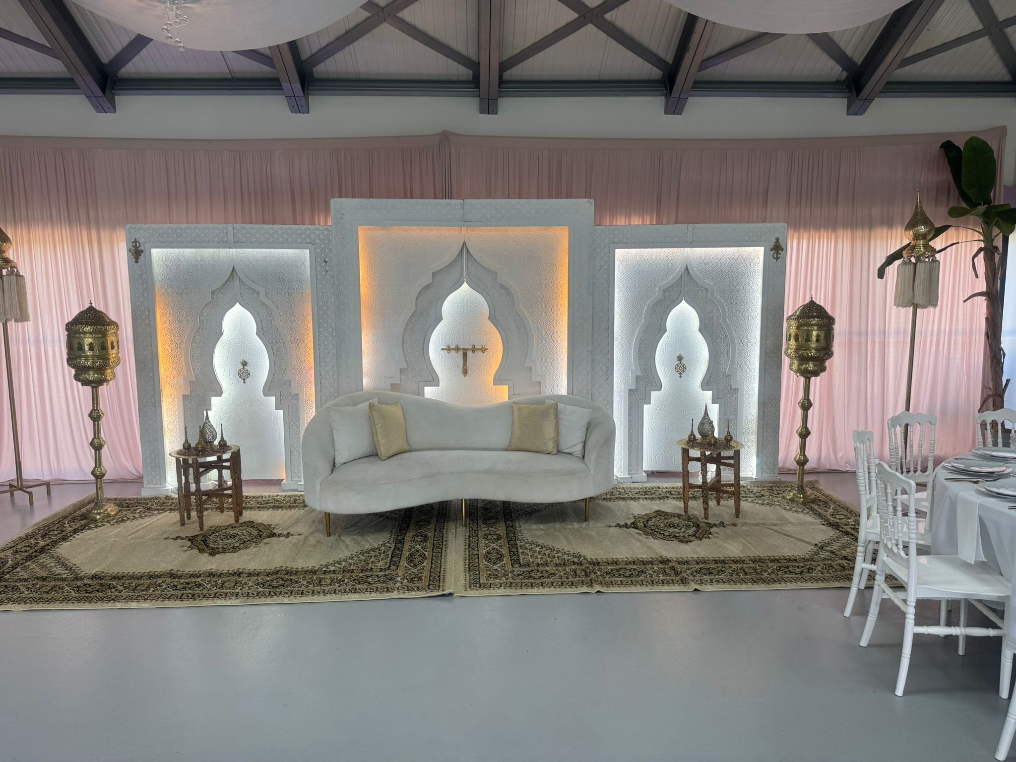 Décoration de mariage thème marocain